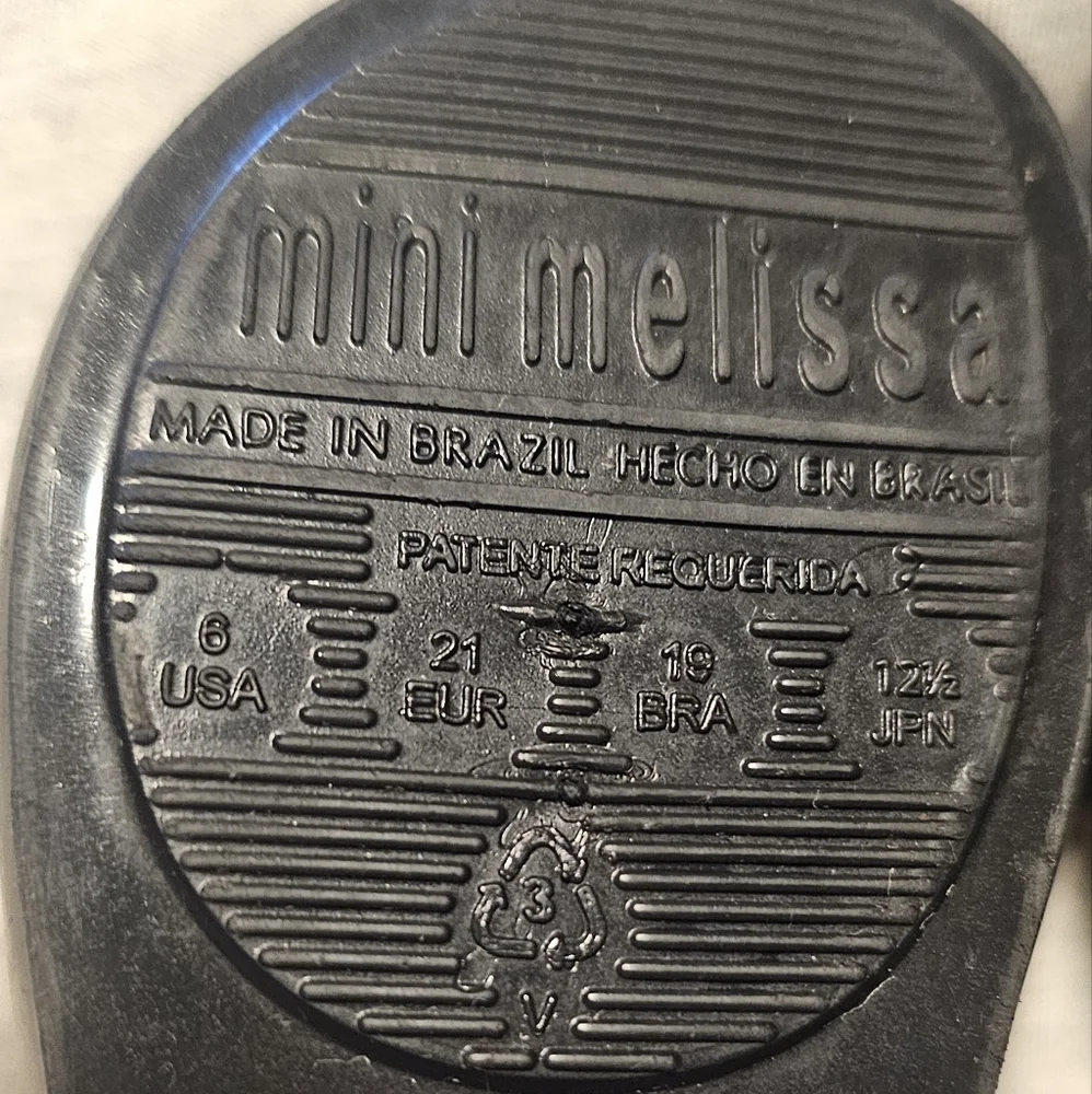 Mini Melissa Ultragirl Black Frenchie Shoes